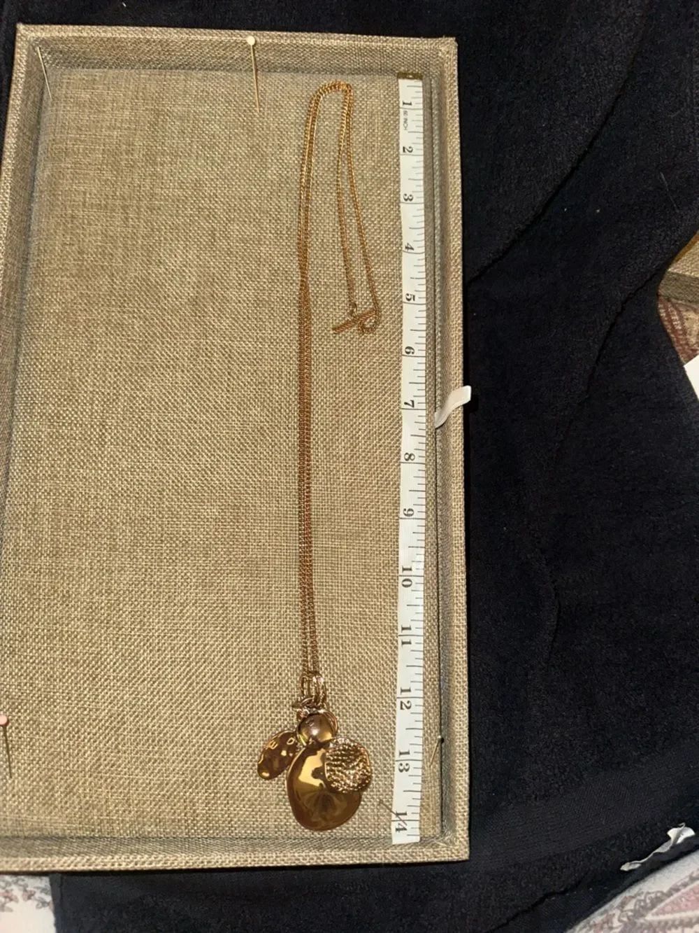 Gold-Tone Pendant Charm Necklace - Women Jewelry